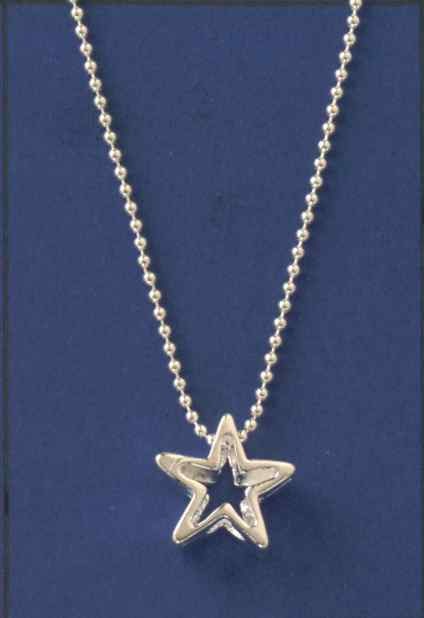 SPC BEAD CHAIN/PULLTHRU CUTOUT STAR