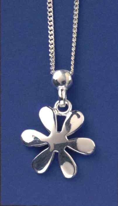 SPC SPLAT FLOWER SHAPE PENDANT/17"CURB =