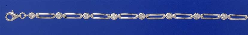 SPC FANCY CZ BRACELET                  =