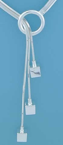 SPC 3 STRAND CUBE ENDS COBRA LARIAT