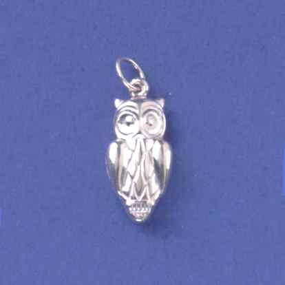 SPC SMALL HOLLOW OWL PENDANT           =