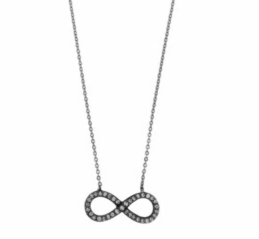 SPC FANCY FIGURE EIGHT PENDANT/16"CHAIN