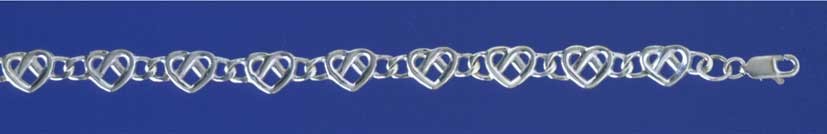 SPC HEART LINKED BRACELET
