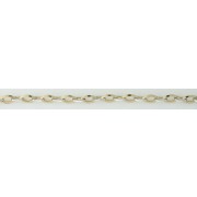 GWT 2 COL.HOLLOW FANCY CHAIN BRACELET