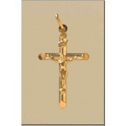 GWT 32x22mm HOLLOW TUBE CRUCIFIX SIZE 2