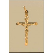 GWT 32x22mm HOLLOW TUBE CRUCIFIX SIZE 2