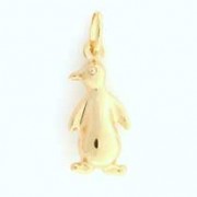 GWT HOLLOW PENGUIN PENDANT