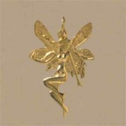 GWT ART NOUVEAU FAIRY PENDANT