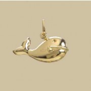 GWT HOLLOW WHALE CHARM