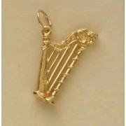 GWT LARGE HARP PENDANT