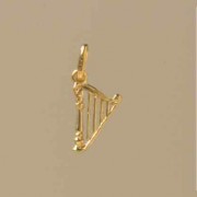 GWT SMALL HARP CHARM