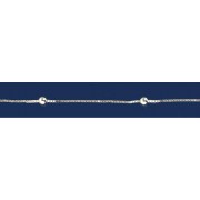 SWT 9-10" BOX AND BALL ANKLET