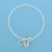 SWT 3.5g LITE CURB CHARM BRACELET