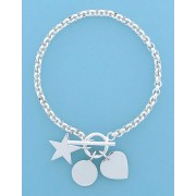 SWT HEART/DISC/STAR TIF BELCHER BRAC