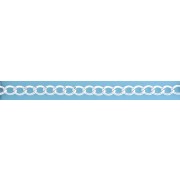 SWT 8" 8mm OPEN LINK ROUND CURB BRACELET
