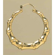 GPC LGE BAMBOO CREOLE EARRING