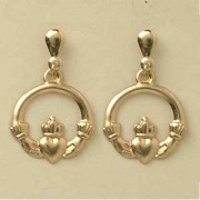 GPC CLADDAGH DROP EARRINGS