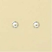 GPC 5mm WHITE GOLD BALL STUD           =