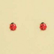 GPC ENAMELLED LADYBIRD STUDS           =