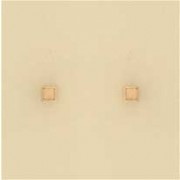 GPC 3mm POLISHED CUBE STUDS