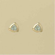 GPC TRILLION BLUE TOPAZ STUDS