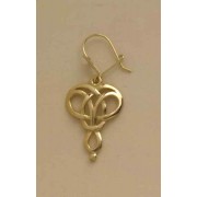 GPC CELTIC KNOT DROP EARRING           =