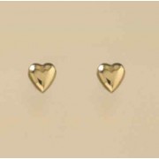 GPC PLAIN 7MM HEART STUD               =