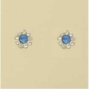 GPC CRYSTAL CLUSTER STUD EARRING       =