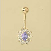 GPC PURPLE/WHITE CZ OVAL CLUST BANANA ]=