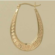 GPC 31mm U SHAPED GREEK KEY CREOLES