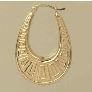 GPC 28mm U SHAPED GREEK KEY CREOLES