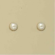 GPC 5MM D/C EDGE SCREW FIT PEARL STUD