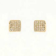 GPC CZ PAVE SET 7mm SQ.STUDS STUDS     =