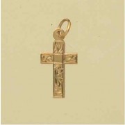GPC 17x10mm SMALL ENGRAVED CROSS