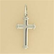 GPC WHITE 20x13mm CAPPED CROSS         =