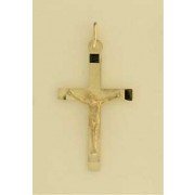 GPC 32x20mm MATT/POLISHED CRUCIFIX     =