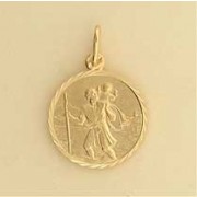 GPC 18mm D/C ST.CHRISTOPHER PENDANT