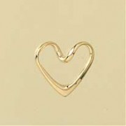 GPC 16MM TIF HEART PENDANT             =