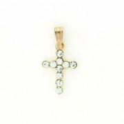 GPC CRYSTAL CROSS PENDANT