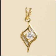 GPC CZ SET FANCY PENDANT               =