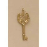 GPC 21 IN HORSESHOE KEY PENDANT        =