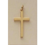 GPC 33x21x3mm PLAIN SOLID CROSS        =