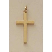 GPC 33x21x3mm PLAIN SOLID CROSS        =