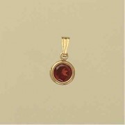 GPC 6mm GARNET PENDANT