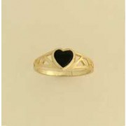 GPC HEART ONYX FANCY RING