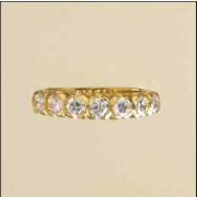 GPC CZ 7 STONE ETERNITY RING           =