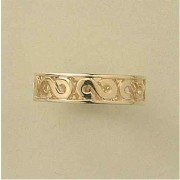 GPC 6mm CUTOUT S PATTERN BAND RING