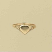 GPC BABY HEART SIGNET RINGS