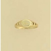 GPC OVAL TOP CUTOUT SHANK BABY RING