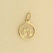 GPC 12mm LIBRA ZODIAC PENDANT          =